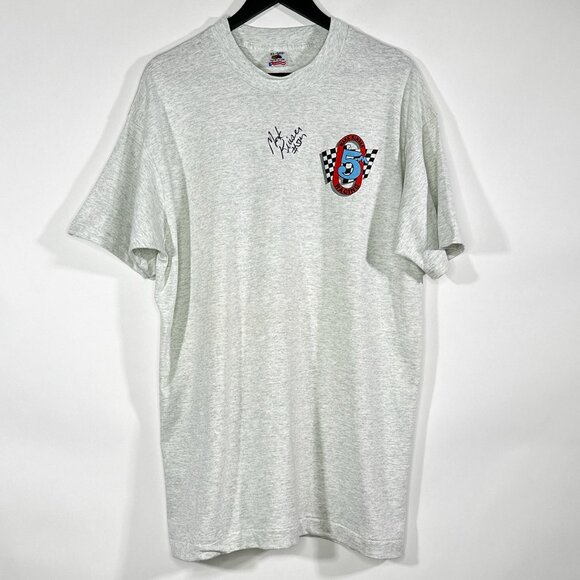 VTG 1993 Autographed Single Stitch‎ Mark Kinser Team Maxim Shirt Size XL - Picture 1 of 15